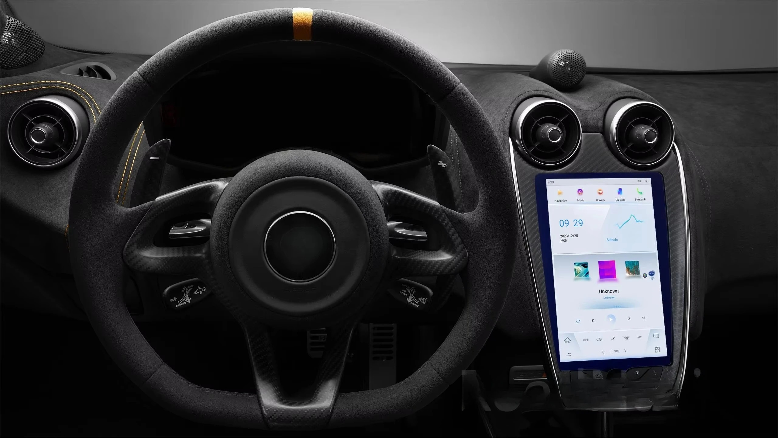 9.9   RoadNavi  Android Screen for  540 570 GT 2015-2021Car Multimedia Navigation Radio CarPlay WIFI DSP